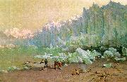 Thomas Hill The Muir Glacier in Alaska Sweden oil painting artist